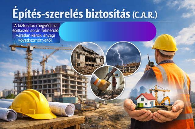 Építés-szerelés biztosítás (C.A.R.)
